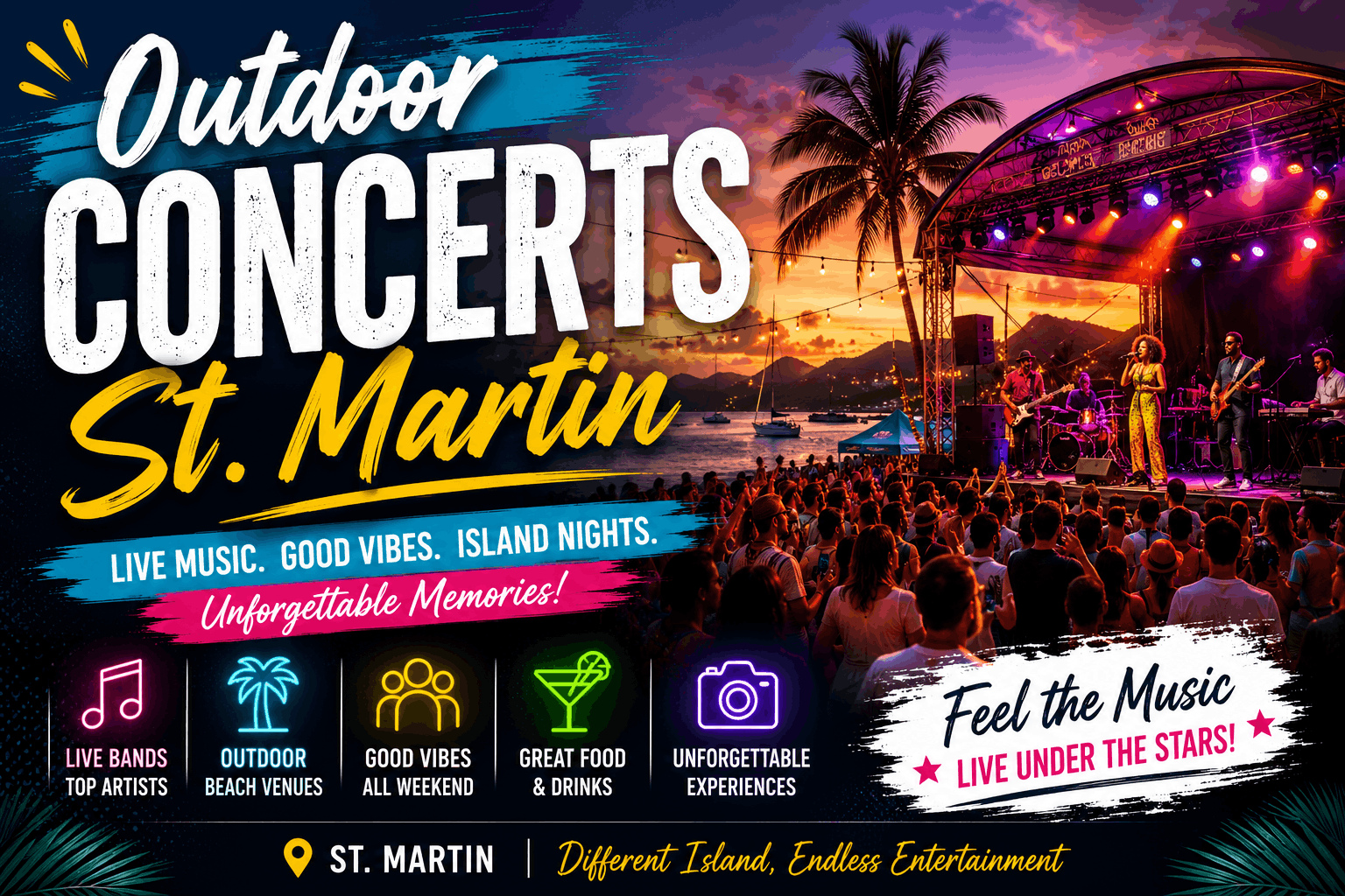 Outdoor Concerts St Martin